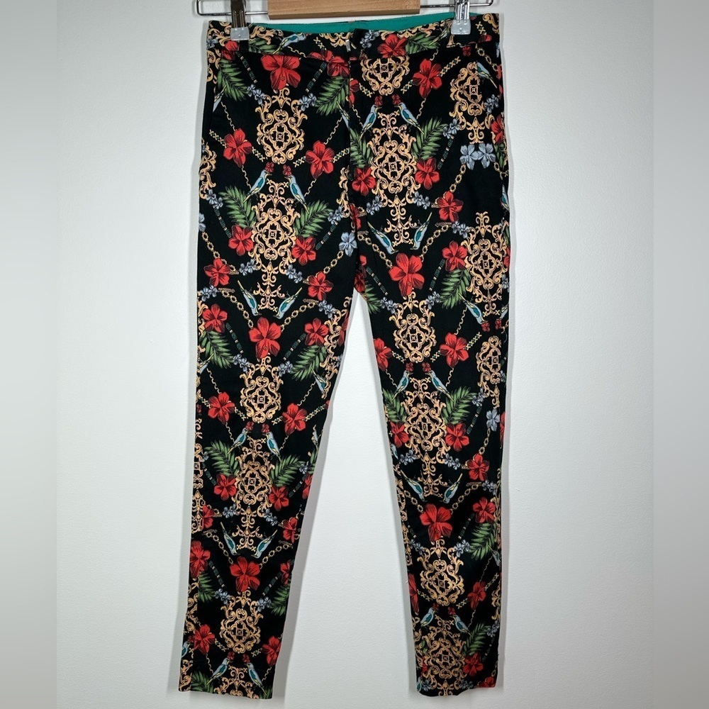 Yumi Eclectic‎ Printed Cropped Pants Size 2/4